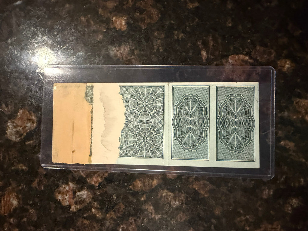 Vintage 1899 Fitzimmons Boxing ticket with stub