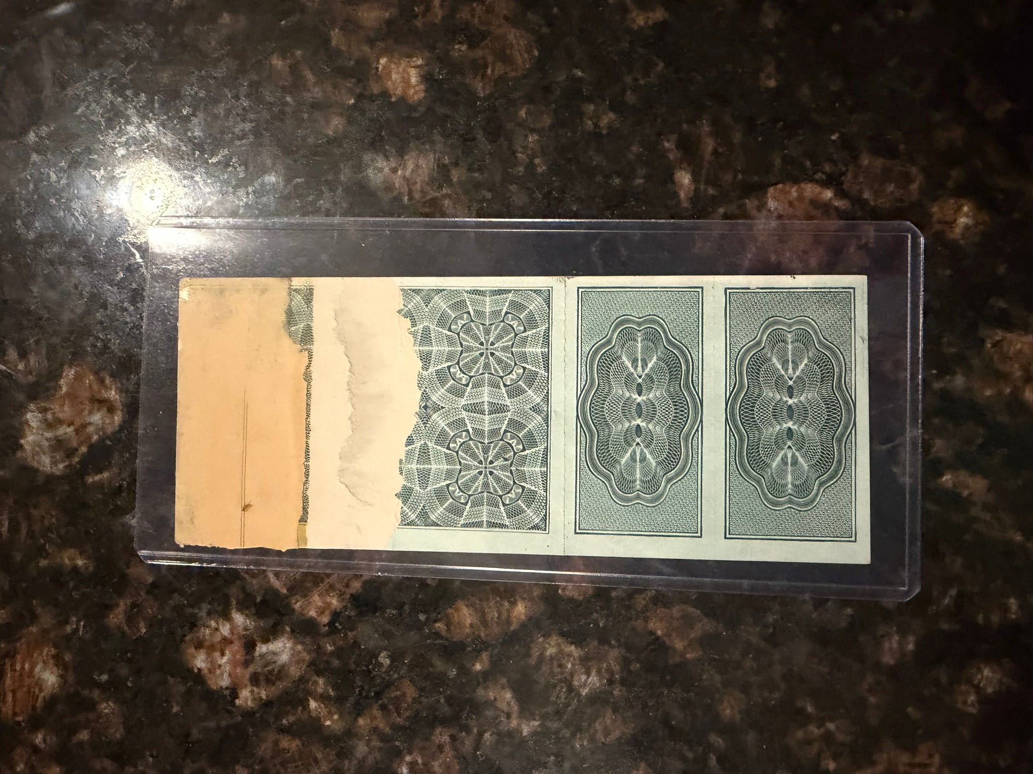 Vintage 1899 Fitzimmons Boxing ticket with stub